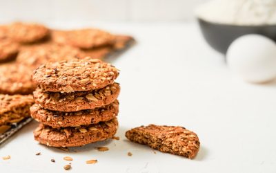 Ciasteczka owsiane z suszonymi owocami