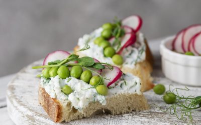 Twarożek z warzywami