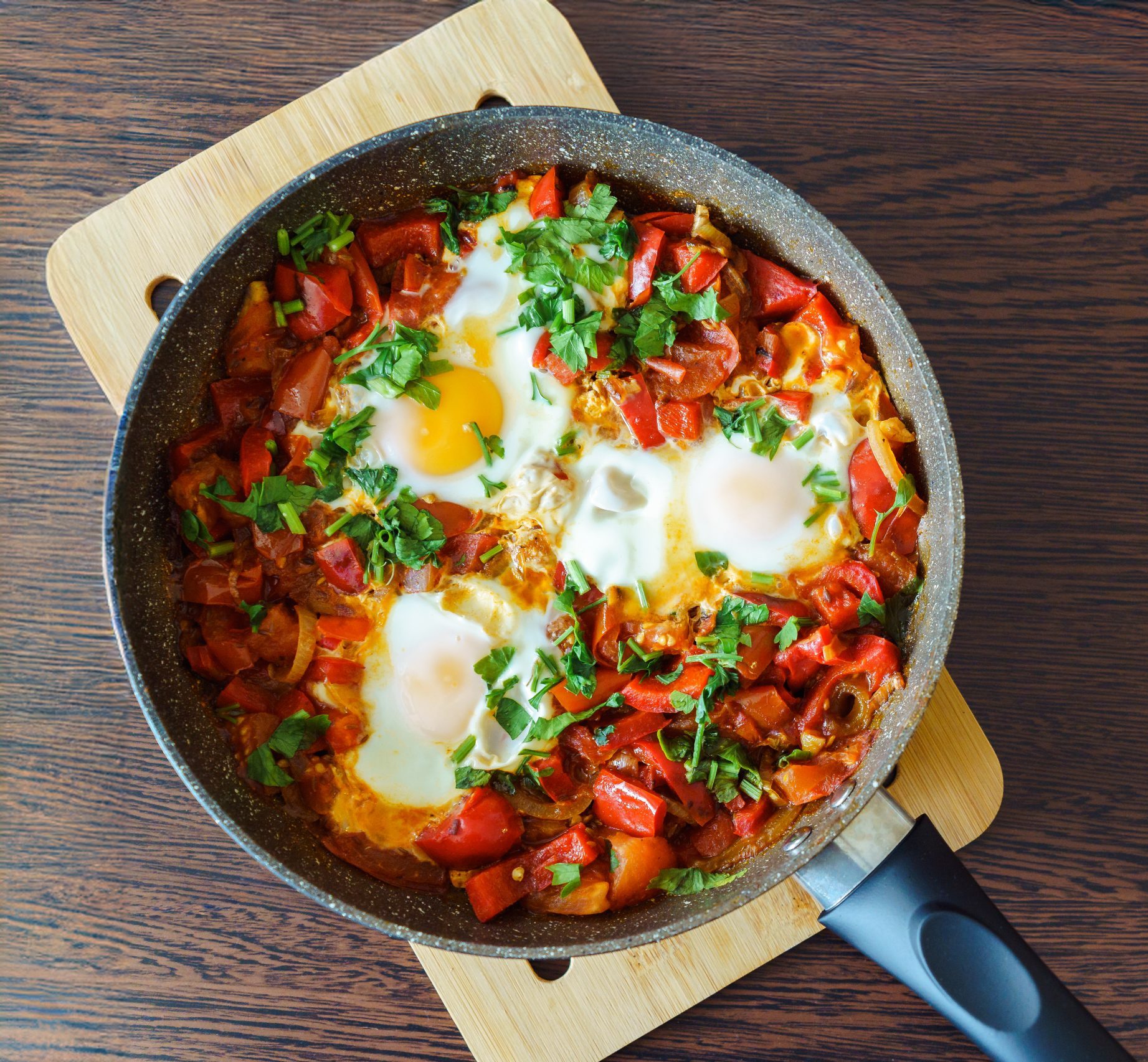 Narodowe Centrum Edukacji Żywieniowej | Szakszuka z warzywami