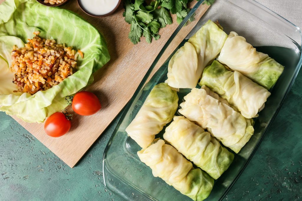 Bezmięsne gołąbki z soczewicą