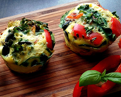 Muffiny jajeczno-warzywne