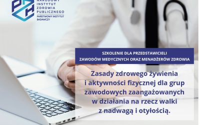 Bezpłatne e-szkolenia dla przedstawicieli zawodów medycznych oraz menadżerów zdrowia