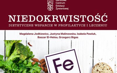 Narodowe Centrum Edukacji Żywieniowej | Nowy e-book „Niedokrwistość. Dietetyczne wsparcie w profilaktyce i leczeniu”
